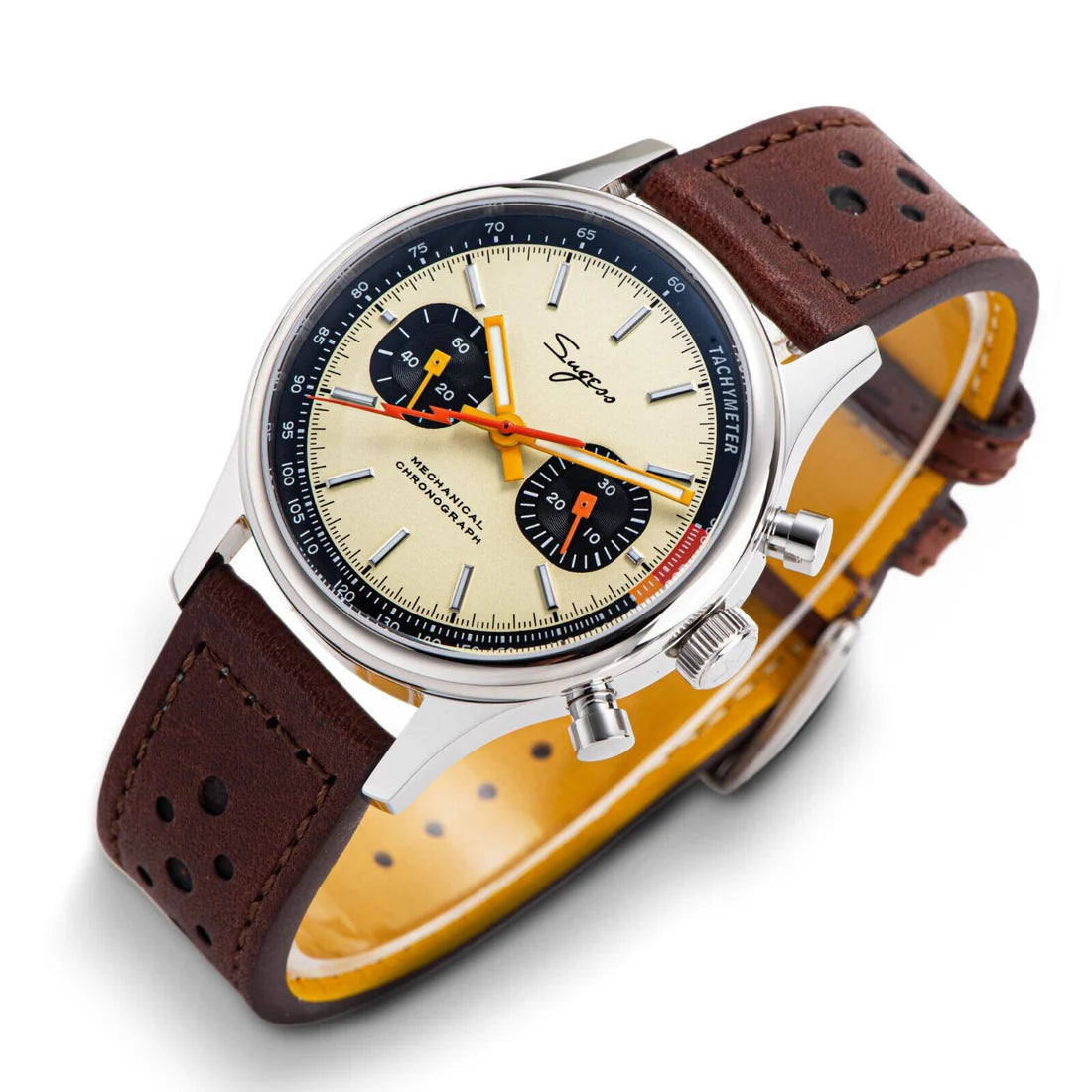 Sugess Chrono Heritage S387 - Pilot - 40mm