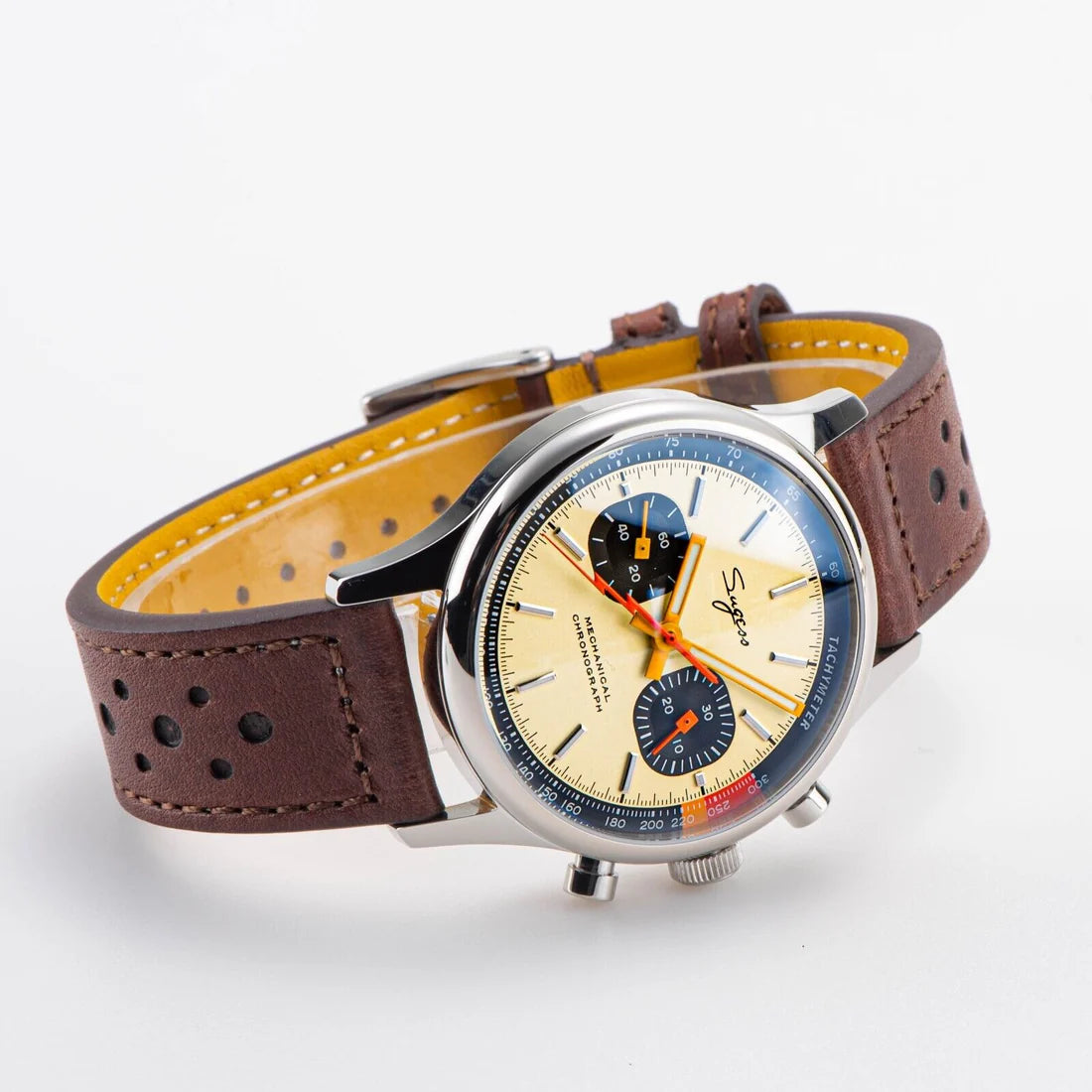 Sugess Chrono Heritage S387 - Pilot - 40mm