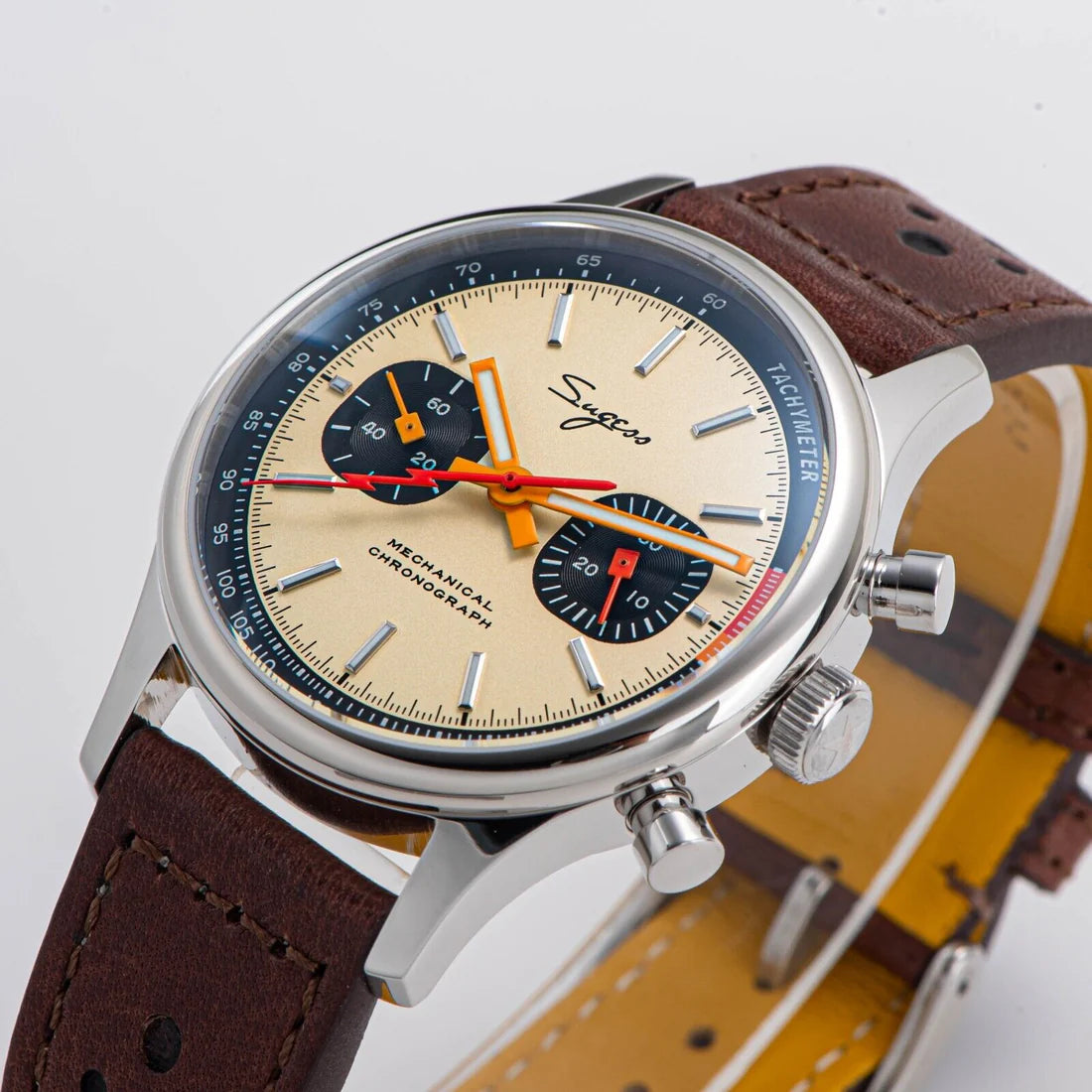 Sugess Chrono Heritage S387 - Pilot - 40mm