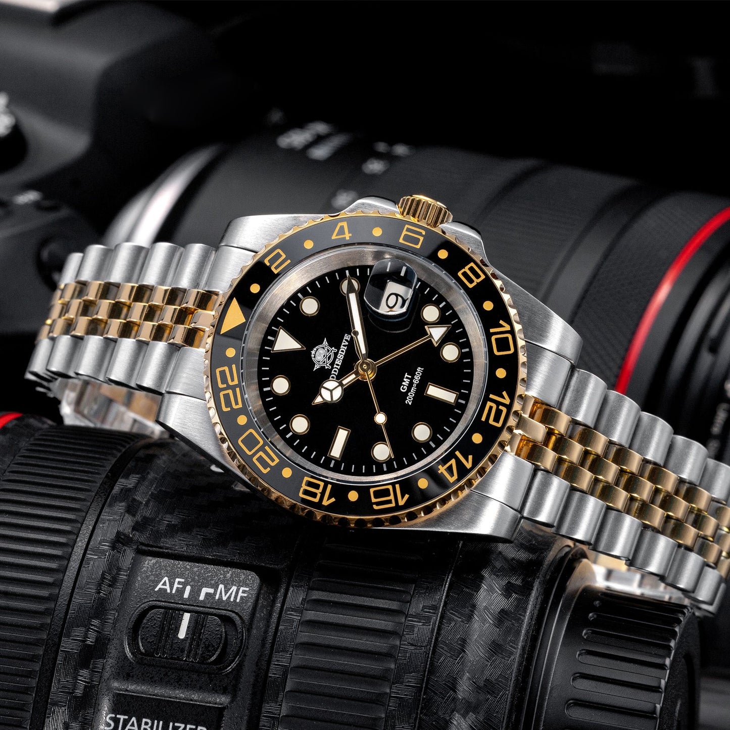 ADDIESDIVE AD2050 - 40mm - Crna/Zlatna