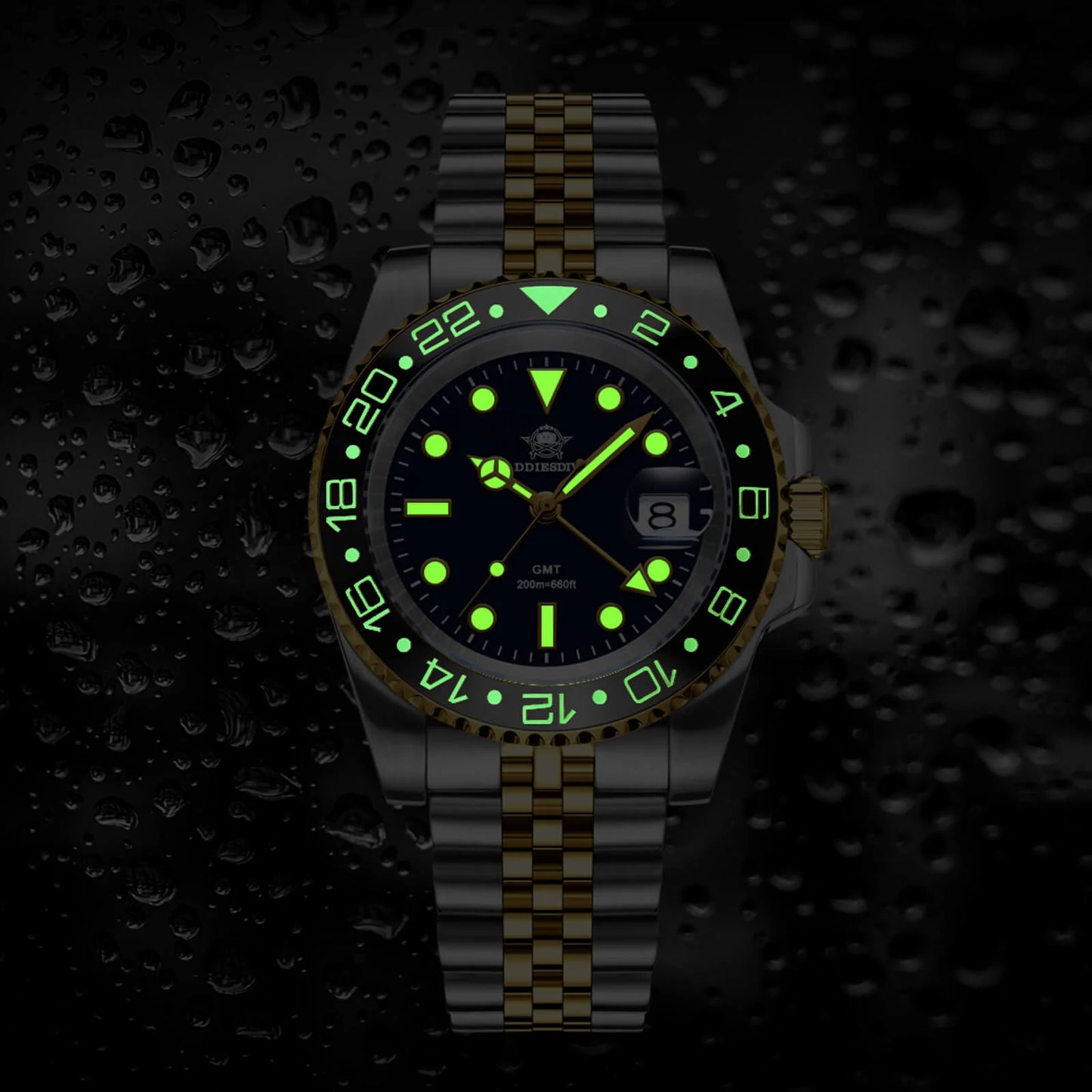 ADDIESDIVE AD2050 - 40mm - Crna/Zlatna