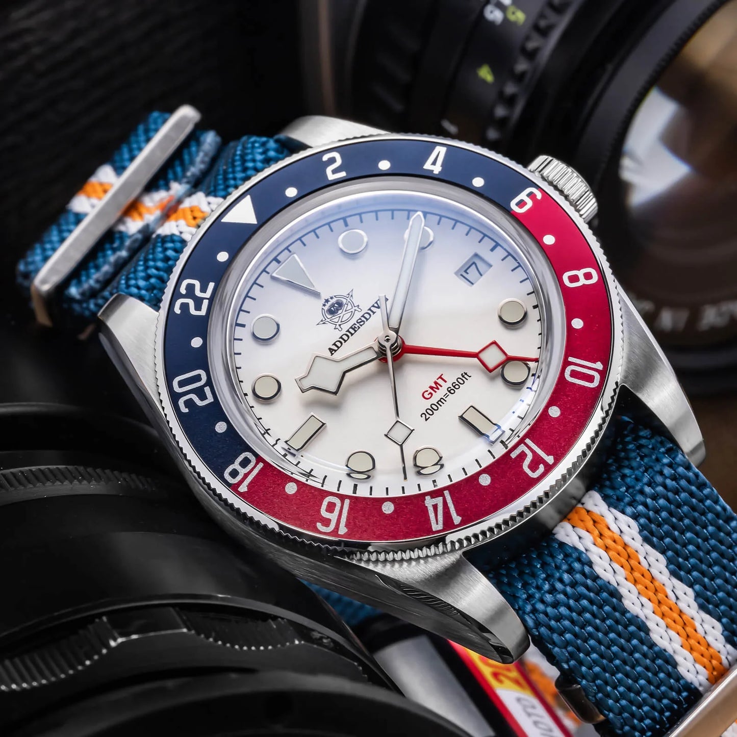 ADDIESDIVE AD2044 - 39mm - Pepsi
