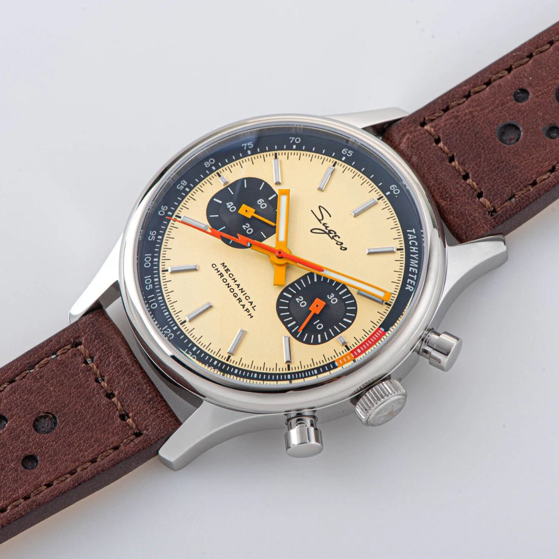 Sugess Chrono Heritage S387 - Pilot - 40mm