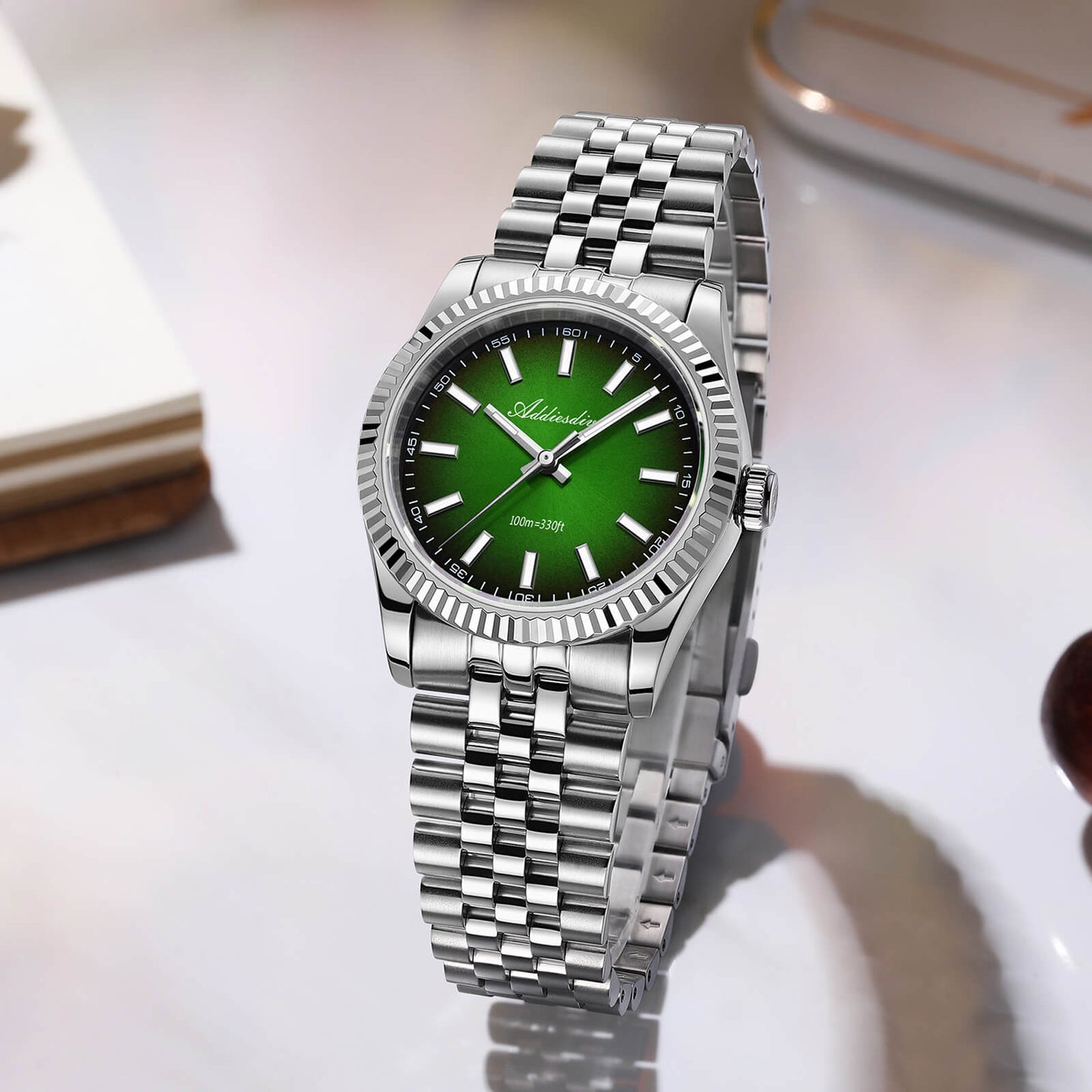 ADDIESDIVE AD2073 - 36mm - Zelena