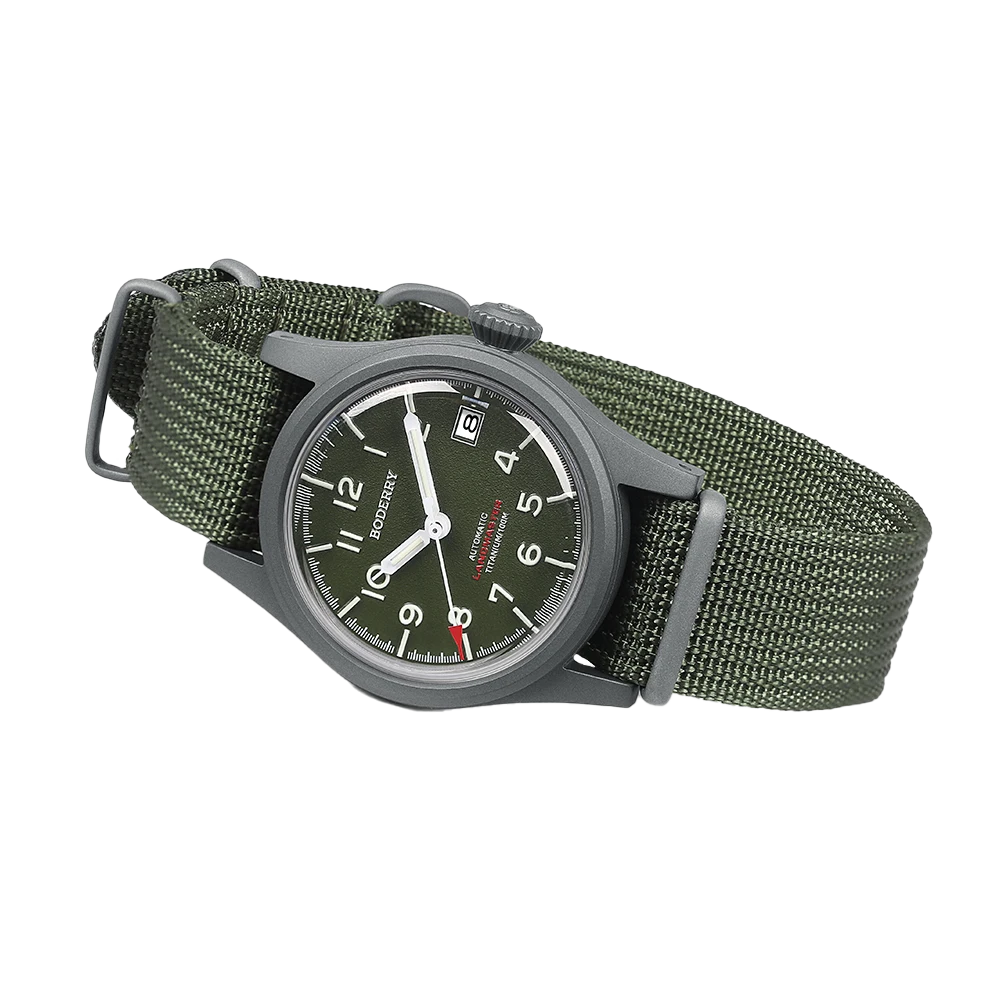 Boderry Landmaster A14T - 38mm - Zelena - Titanium