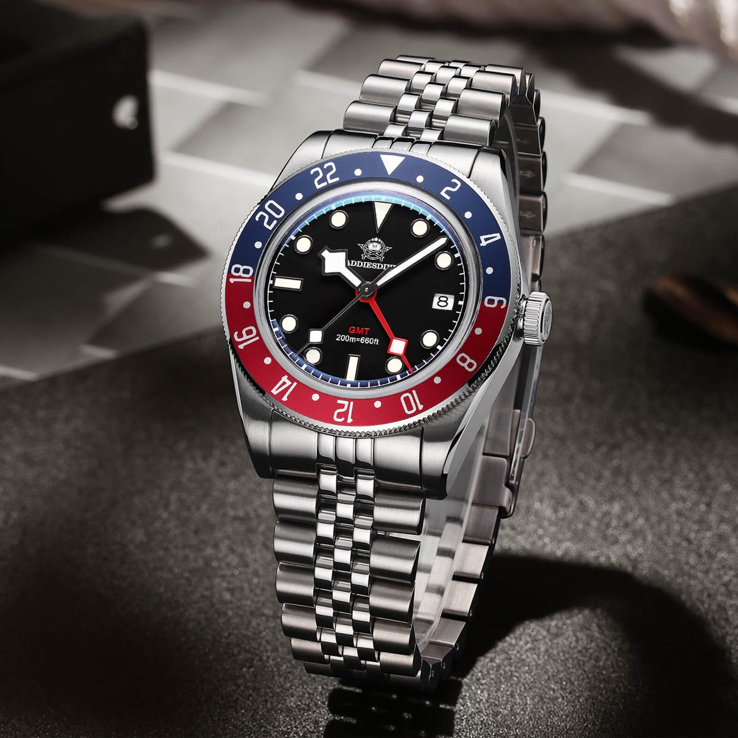 ADDIESDIVE AD2044 - 39mm - Pepsi/Crna
