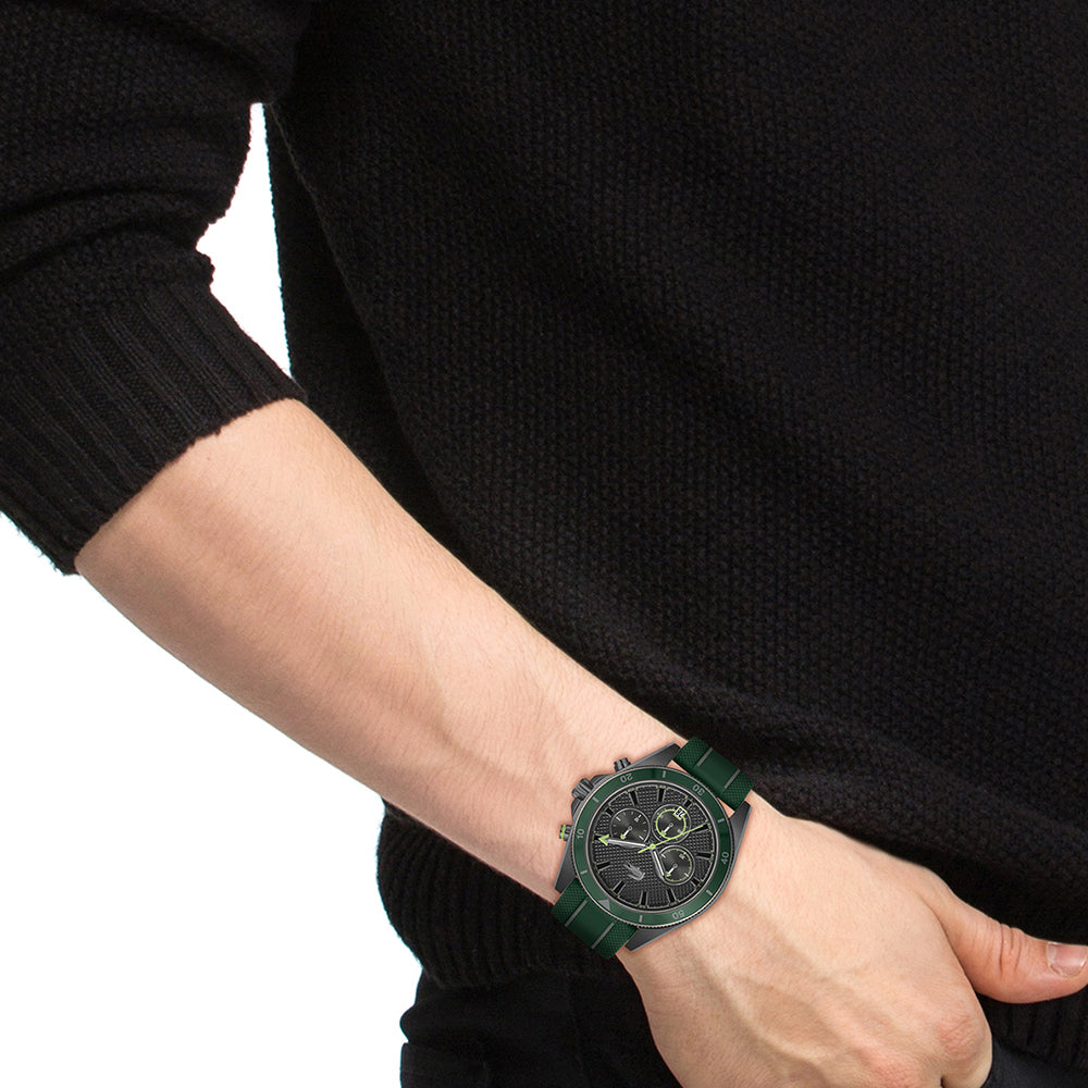 LACOSTE Mainsail 2011363 - 43mm - Zelena