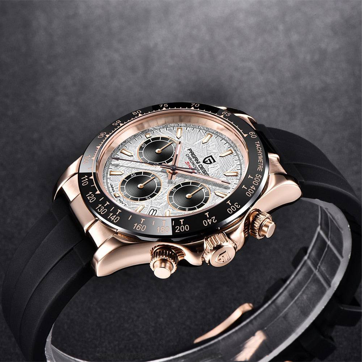 PAGANI DESIGN PD-1664 Sport - 40mm - Roze zlatna / Meteor