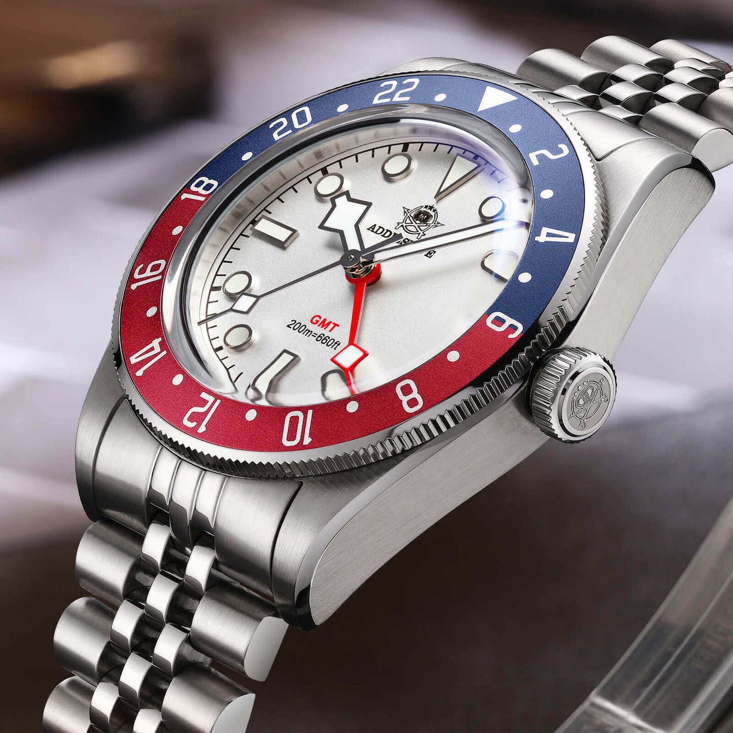 ADDIESDIVE AD2044 - 39mm - Pepsi/Bela