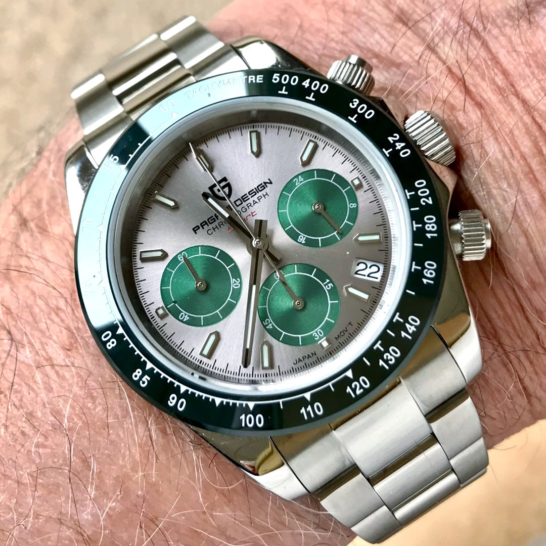 PAGANI DESIGN PD-1644 Sport - 40mm - Zelena