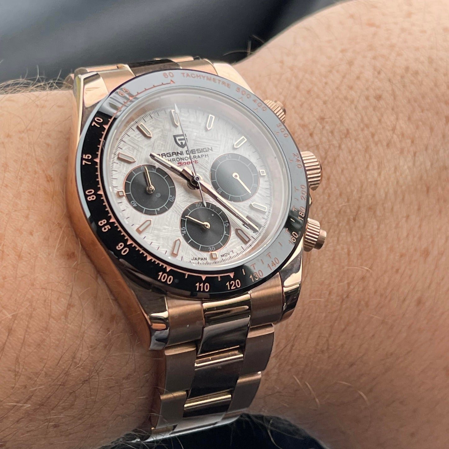 PAGANI DESIGN PD-1644 Sport - 40mm - Roze Zlatna
