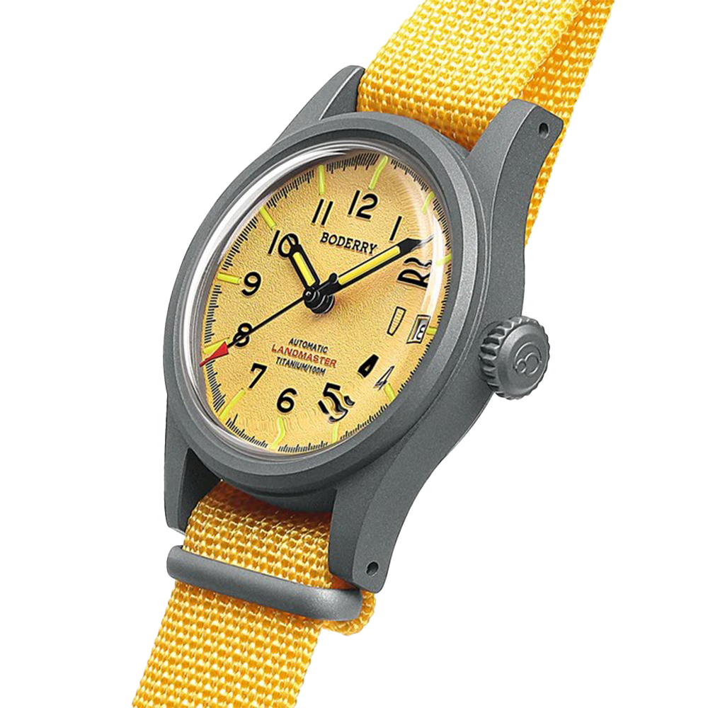 Boderry Landmaster A14T - 38mm - Žuta - Titanium