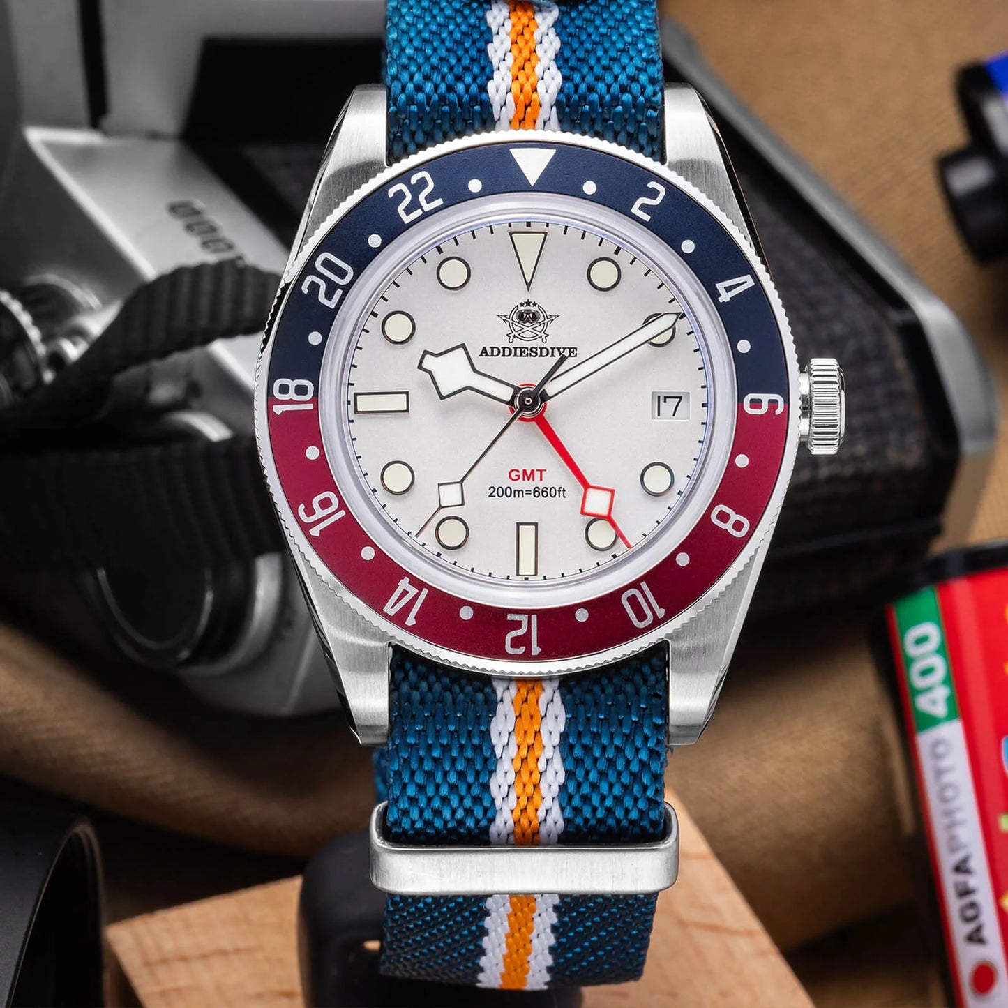 ADDIESDIVE AD2044 - 39mm - Pepsi