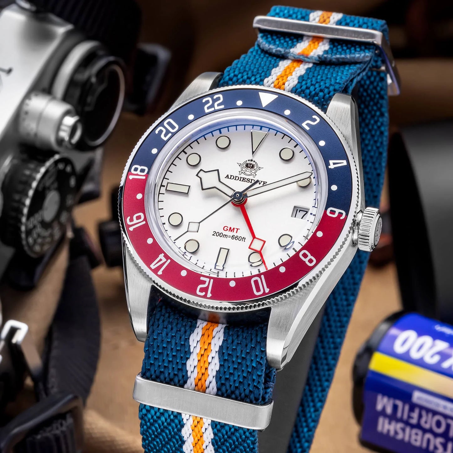 ADDIESDIVE AD2044 - 39mm - Pepsi