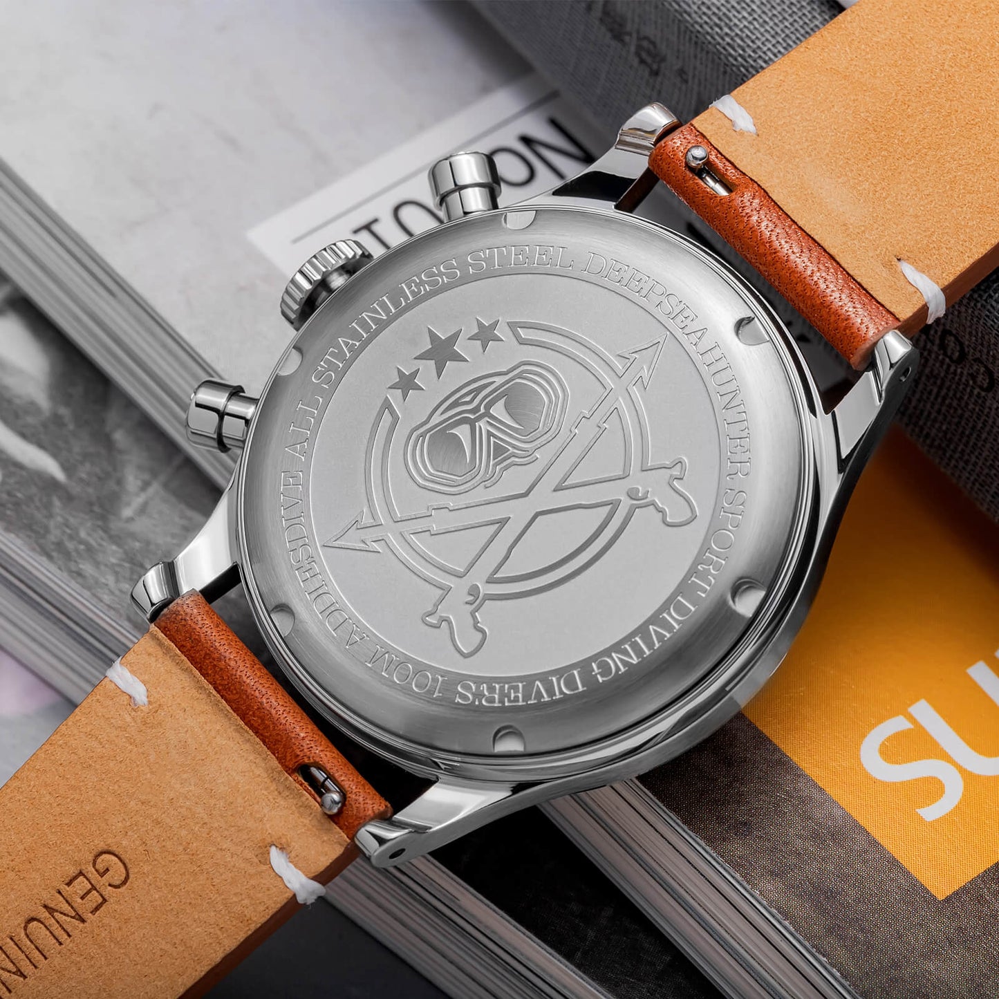 ADDIESDIVE AD2037 - 38mm - Braon