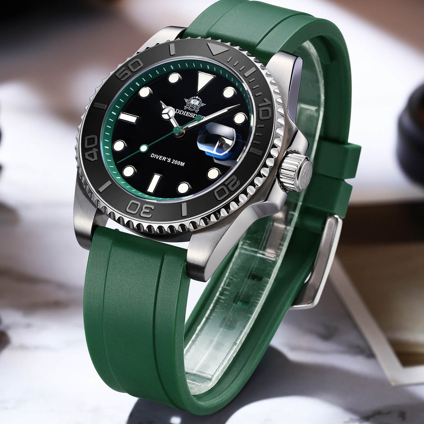 ADDIESDIVE AD2040 - 41mm - Zelena
