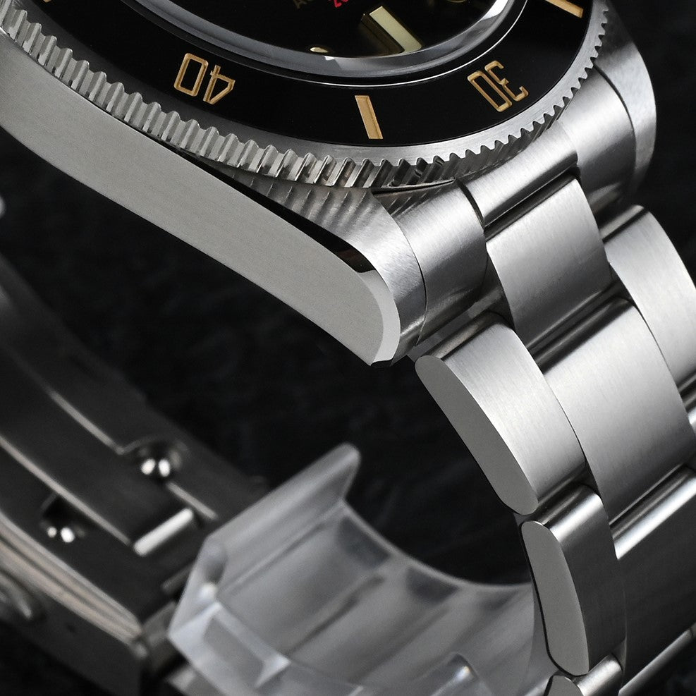 San Martin SN0008-GB Diver - 40mm - Crna