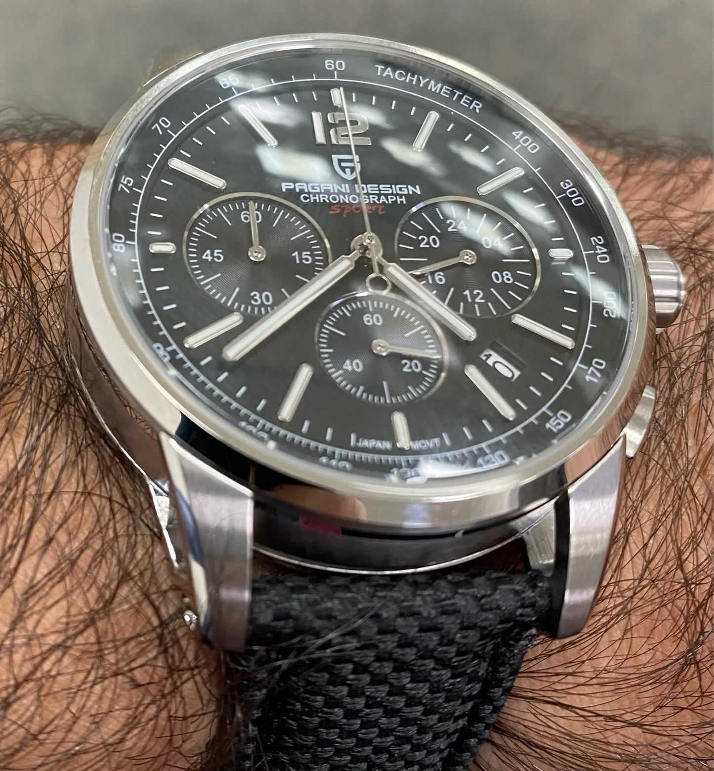 PAGANI DESIGN PD-YS008 - 41mm - Crna