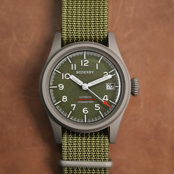 Boderry Landmaster A14T - 38mm - Zelena - Titanium