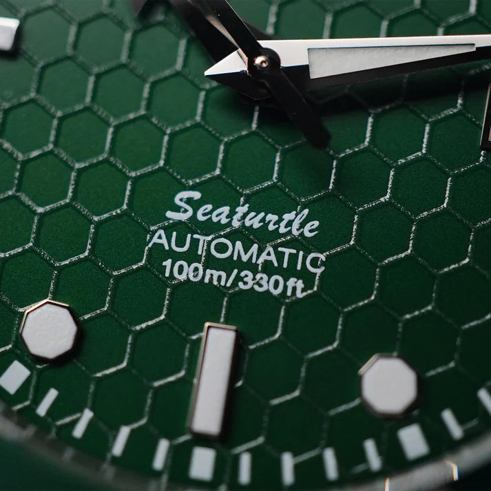 Boderry BDA007T SEATURTLE OCEAN - 40mm - Zelena - Titanium