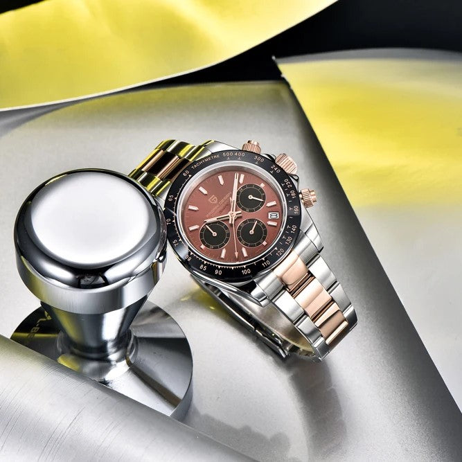PAGANI DESIGN PD-1644 Sport - 40mm - Čokolada