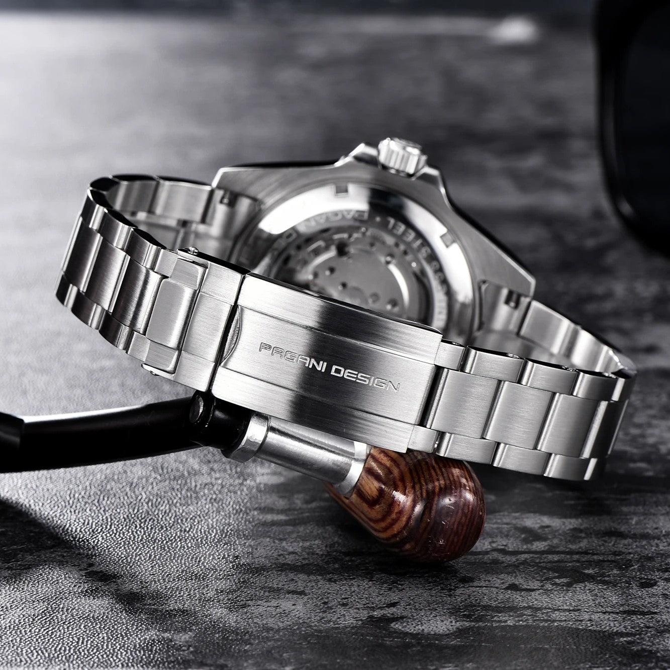 PAGANI DESIGN PD-1639 - 43mm - Crna