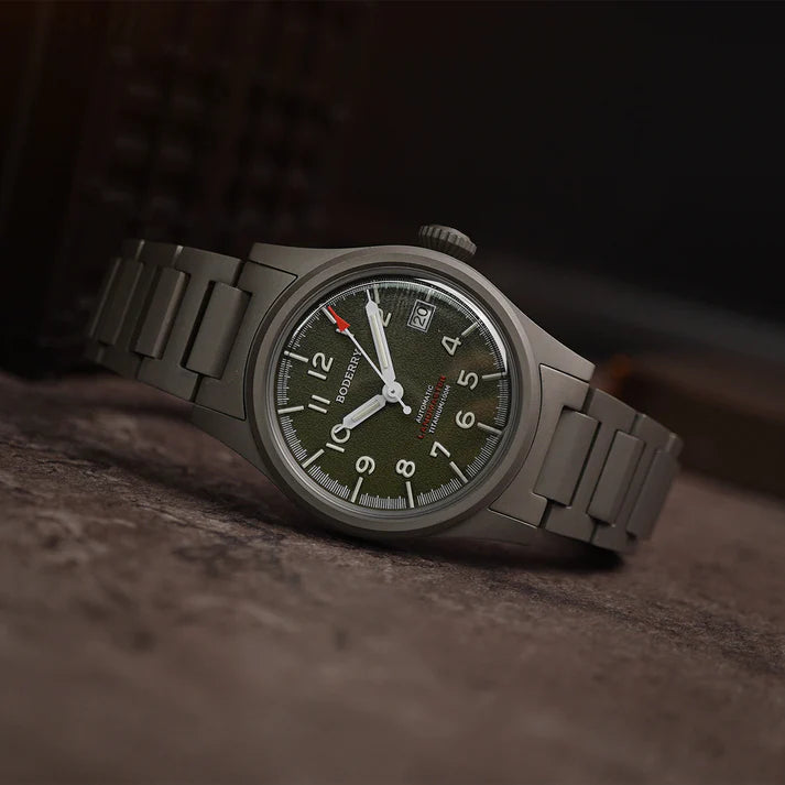 Boderry Landmaster A14T - 38mm - Zelena - Titanium