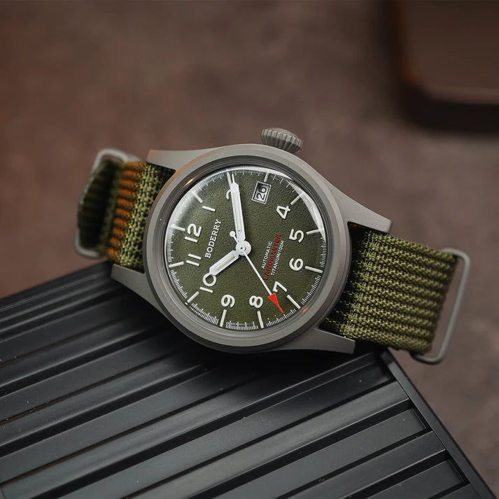Boderry Landmaster A14T - 38mm - Zelena - Titanium