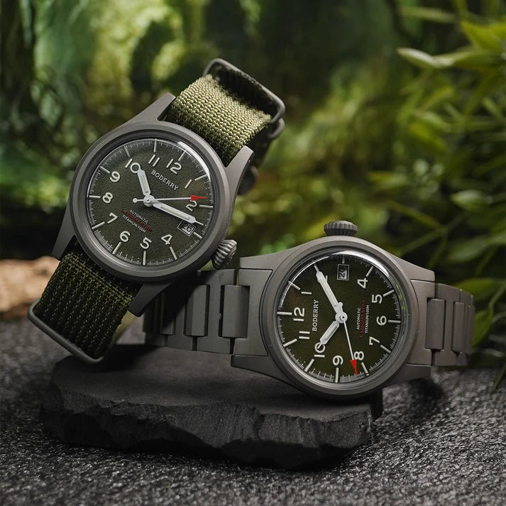 Boderry Landmaster A14T - 38mm - Zelena - Titanium