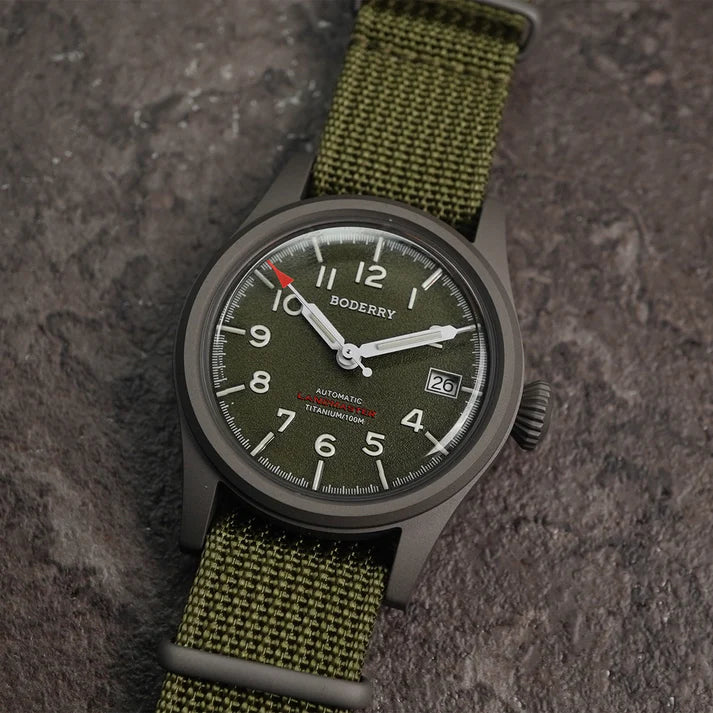 Boderry Landmaster A14T - 38mm - Zelena - Titanium