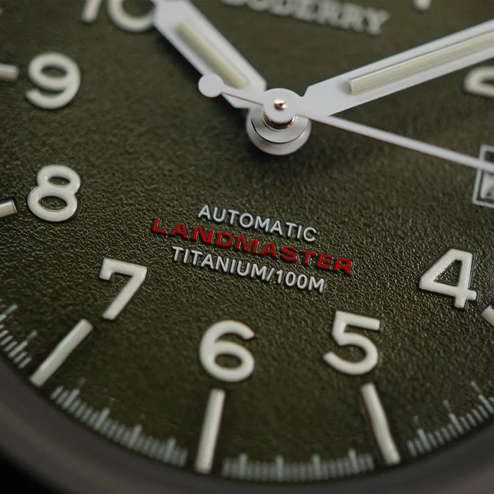 Boderry Landmaster A14T - 38mm - Zelena - Titanium