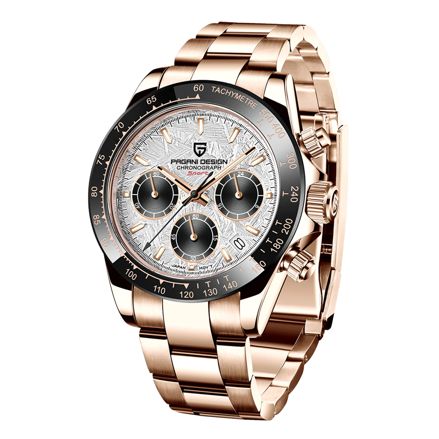 PAGANI DESIGN PD-1644 Sport - 40mm - Roze Zlatna