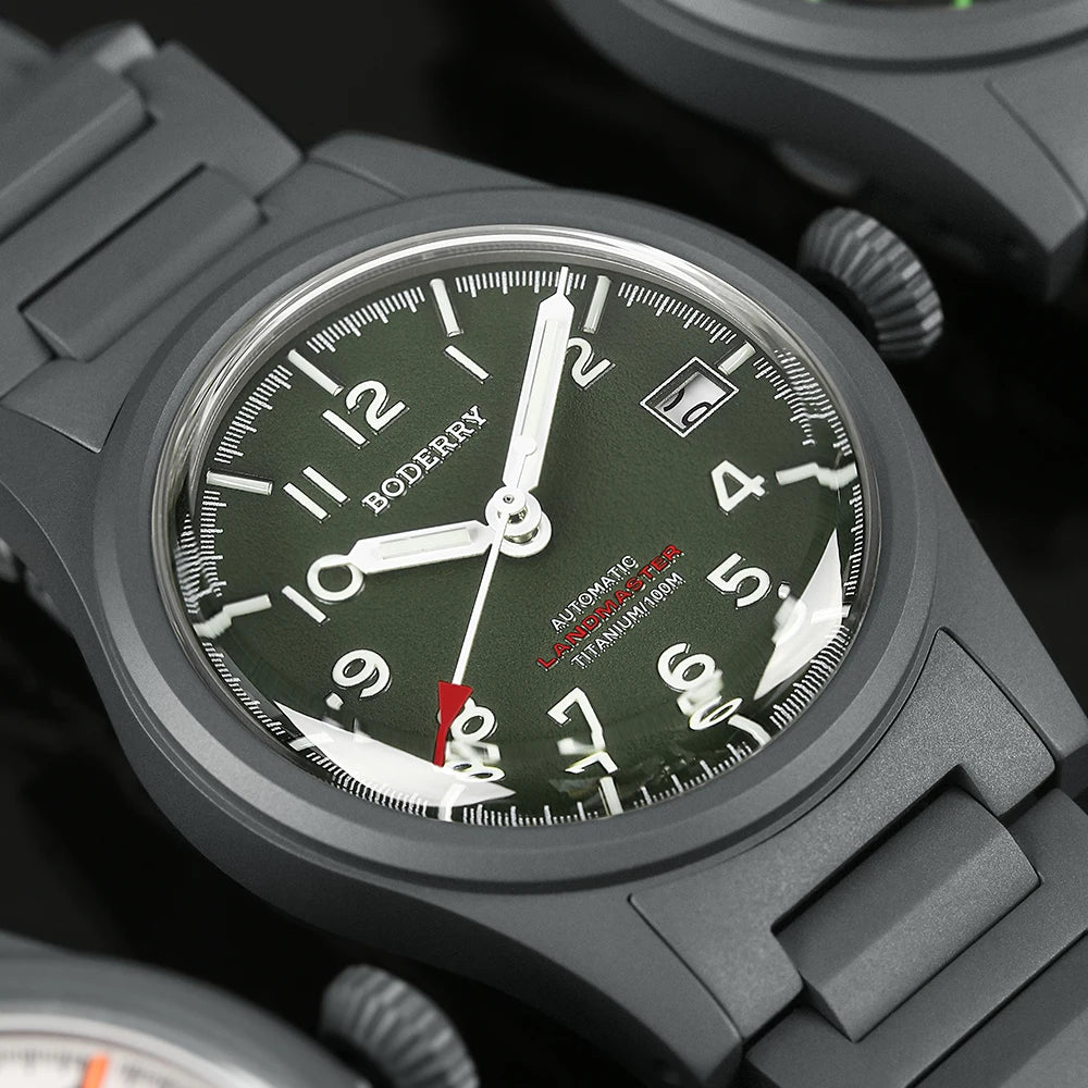Boderry Landmaster A14T - 38mm - Zelena - Titanium
