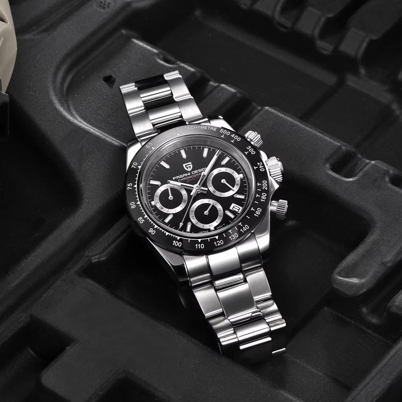 PAGANI DESIGN PD-1644 Sport - 40mm - Crna