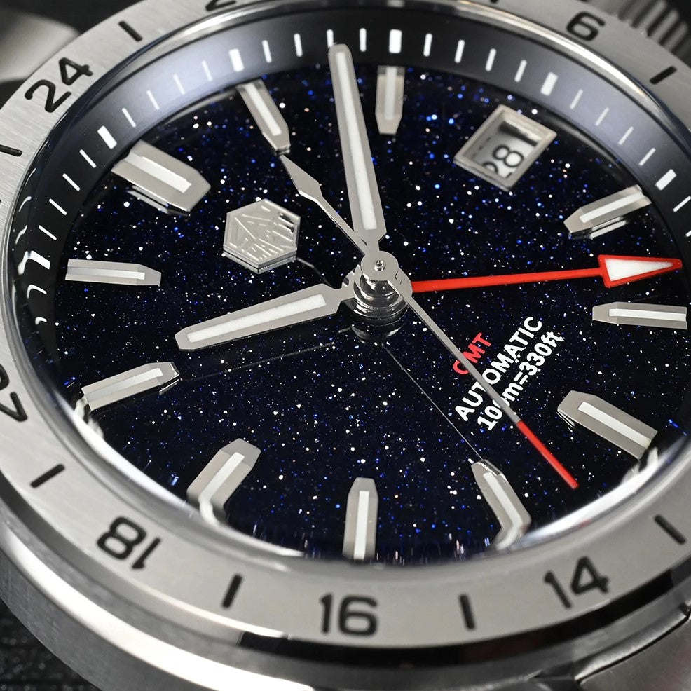 San Martin SN0129 GMT - 39mm - Aventurine