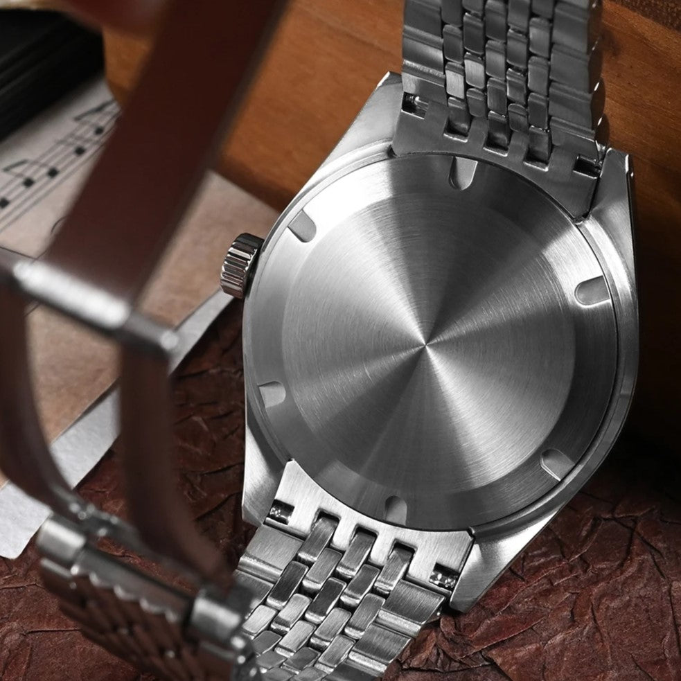 San Martin SN0116-G V4 GMT - 39.5mm - Crna/Braon