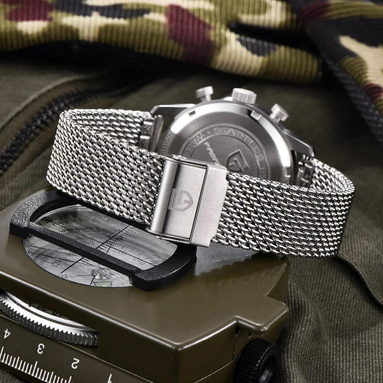 PAGANI DESIGN PD-1708 Chronograph - 38mm - Crna