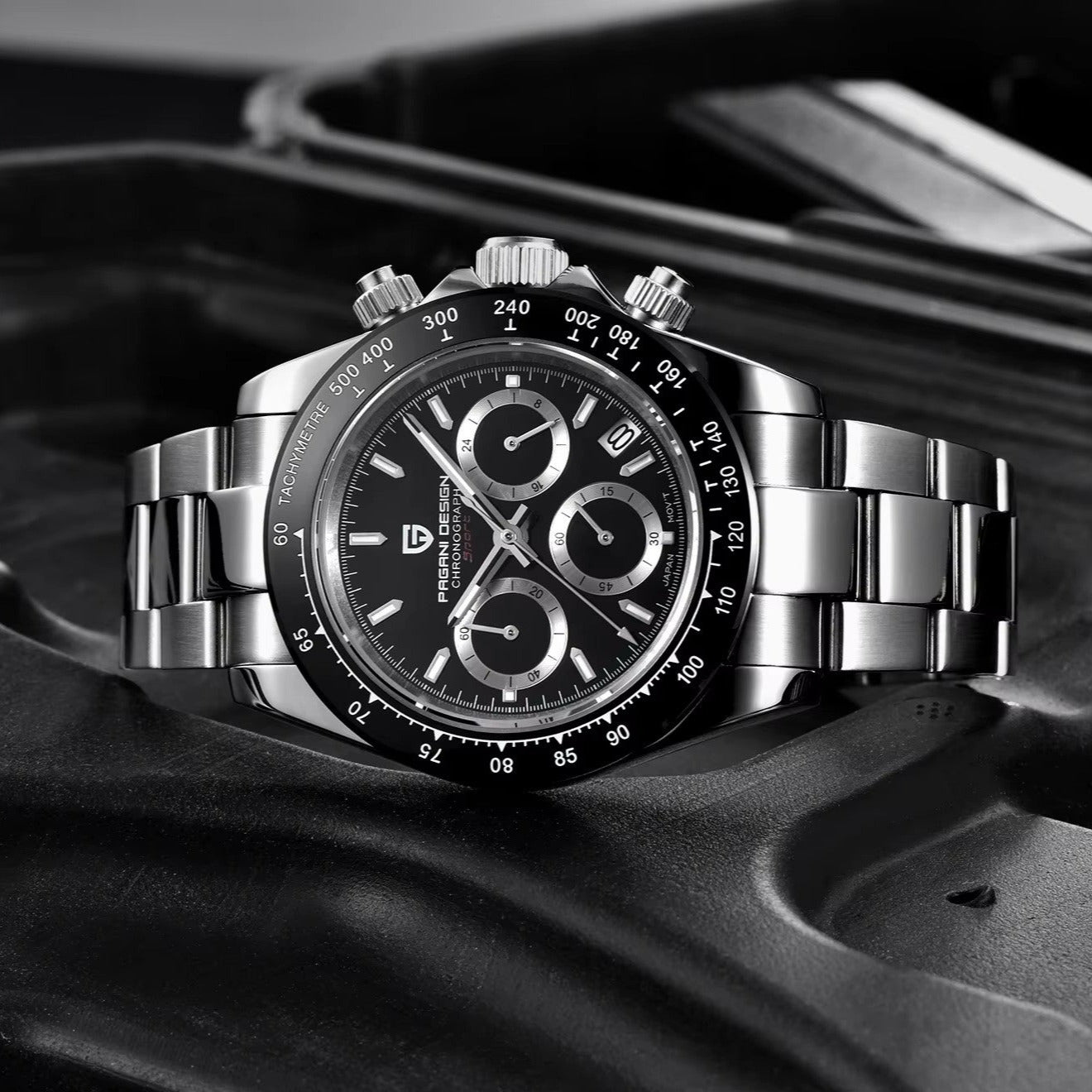 PAGANI DESIGN PD-1644 Sport - 40mm - Crna