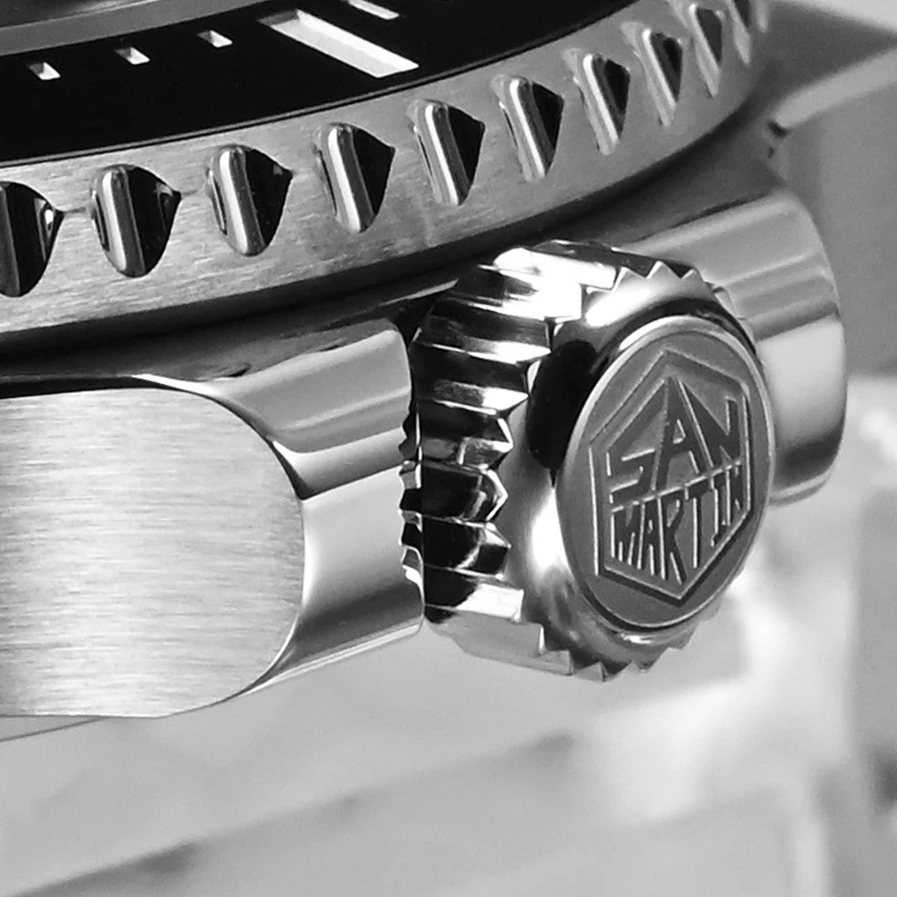 San Martin SN0111 - 39 mm - Crna/Plava