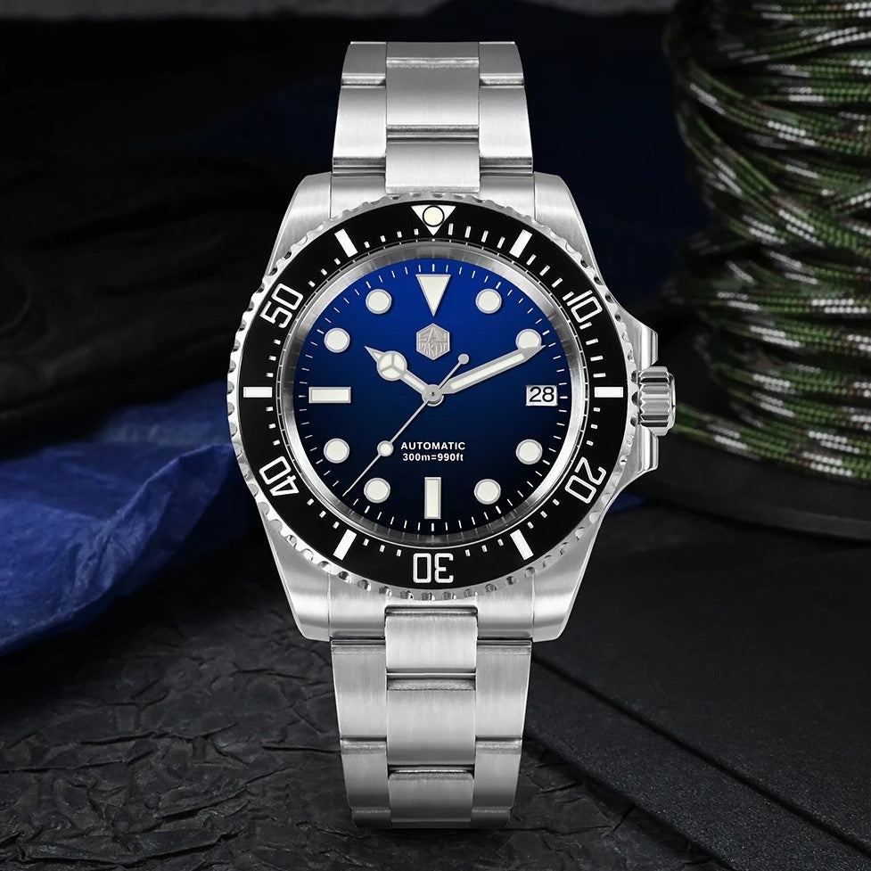 San Martin SN0111 - 39 mm - Crna/Plava