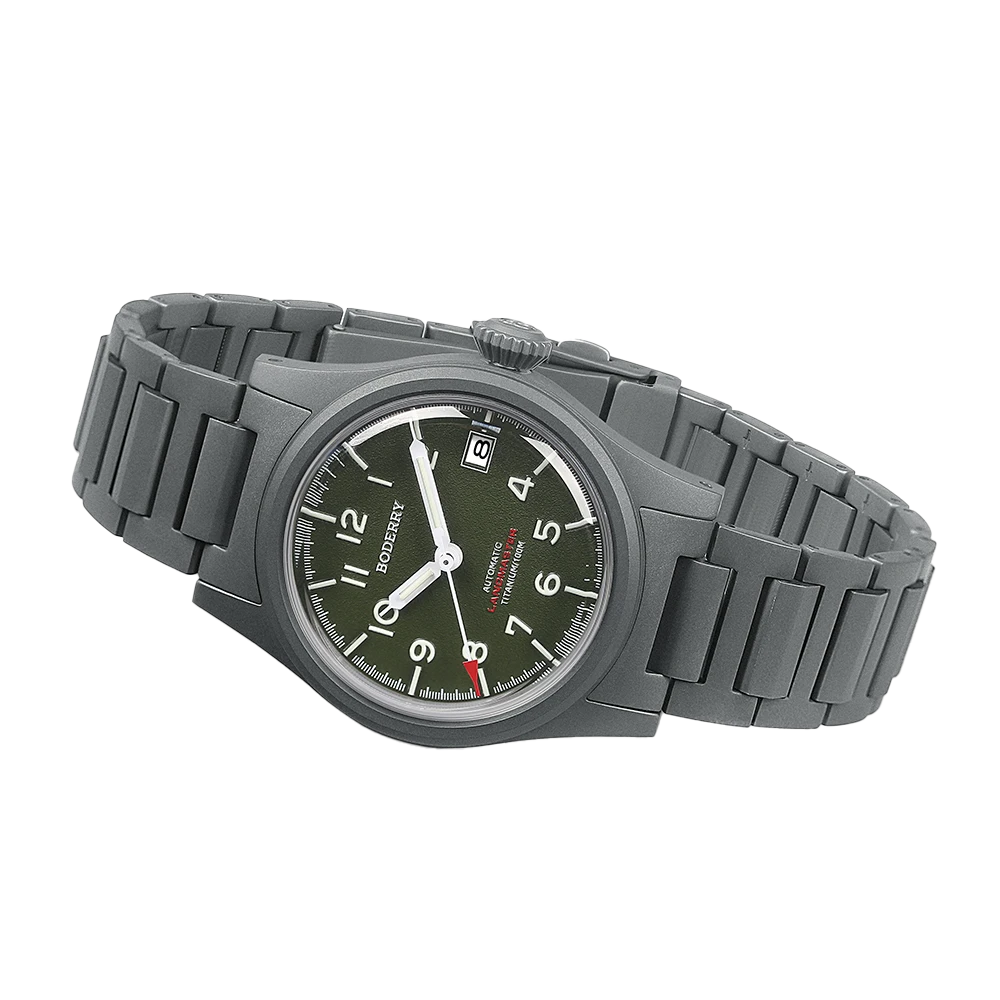 Boderry Landmaster A14T - 38mm - Zelena - Titanium