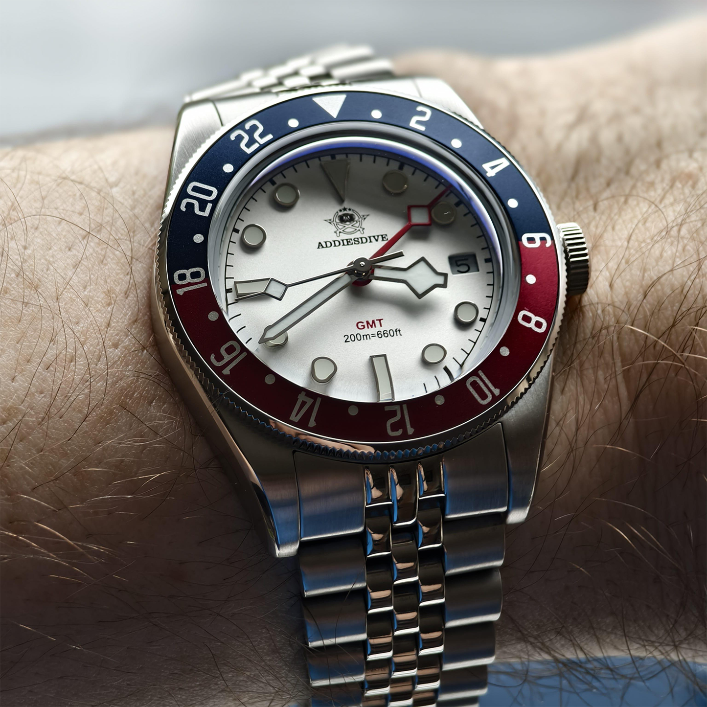 ADDIESDIVE AD2044 - 39mm - Pepsi/Bela