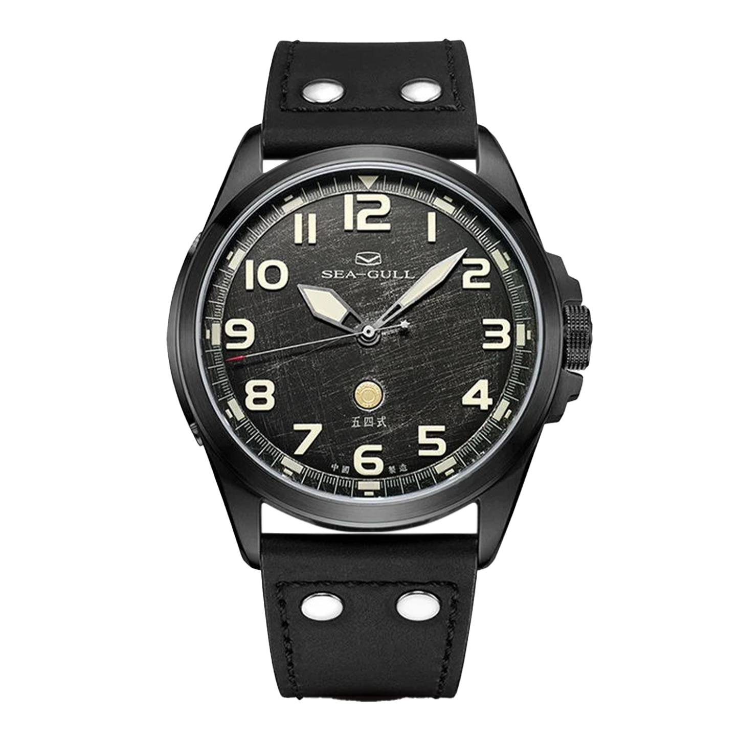 Sea-Gull 819.93.6107 - 43mm - Crna - Limited Edition