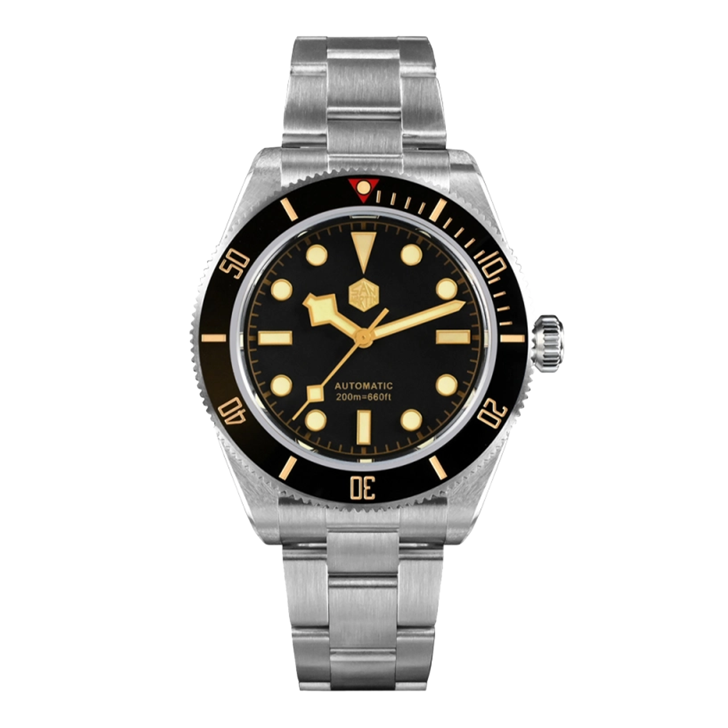 San Martin SN0008-GB Diver - 40mm - Crna