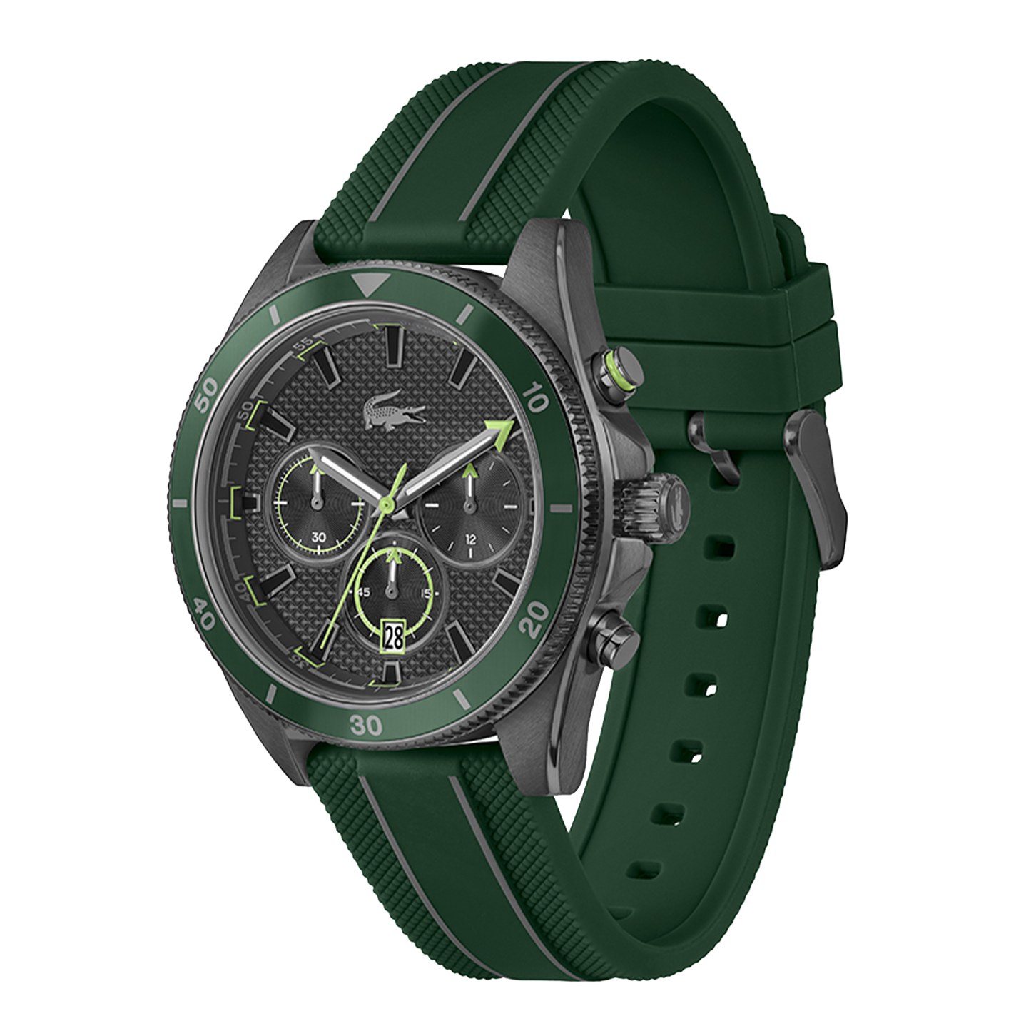 LACOSTE Mainsail 2011363 - 43mm - Zelena