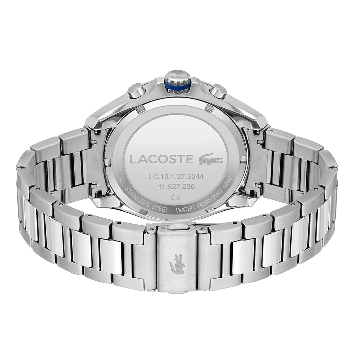 LACOSTE Tiebreaker 2011155 - 44mm - Plava/Crna