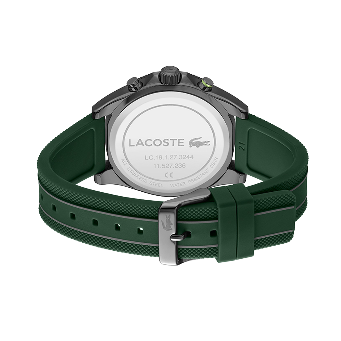 LACOSTE Mainsail 2011363 - 43mm - Zelena