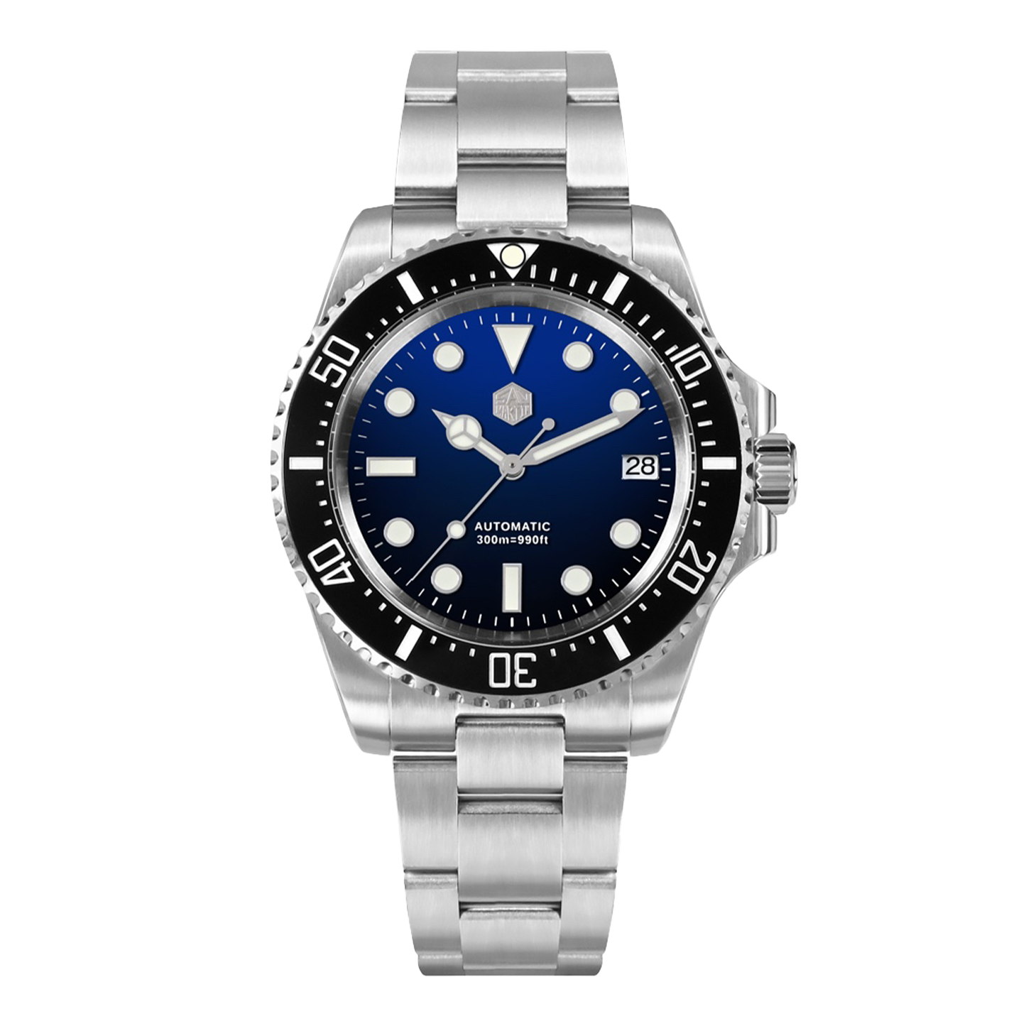 San Martin SN0111 - 39 mm - Crna/Plava