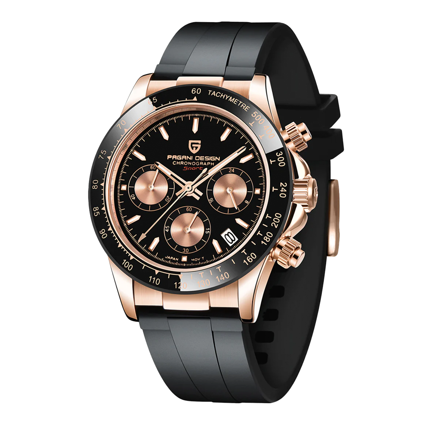 PAGANI DESIGN PD-1664 Sport - 40mm - Roze zlatna