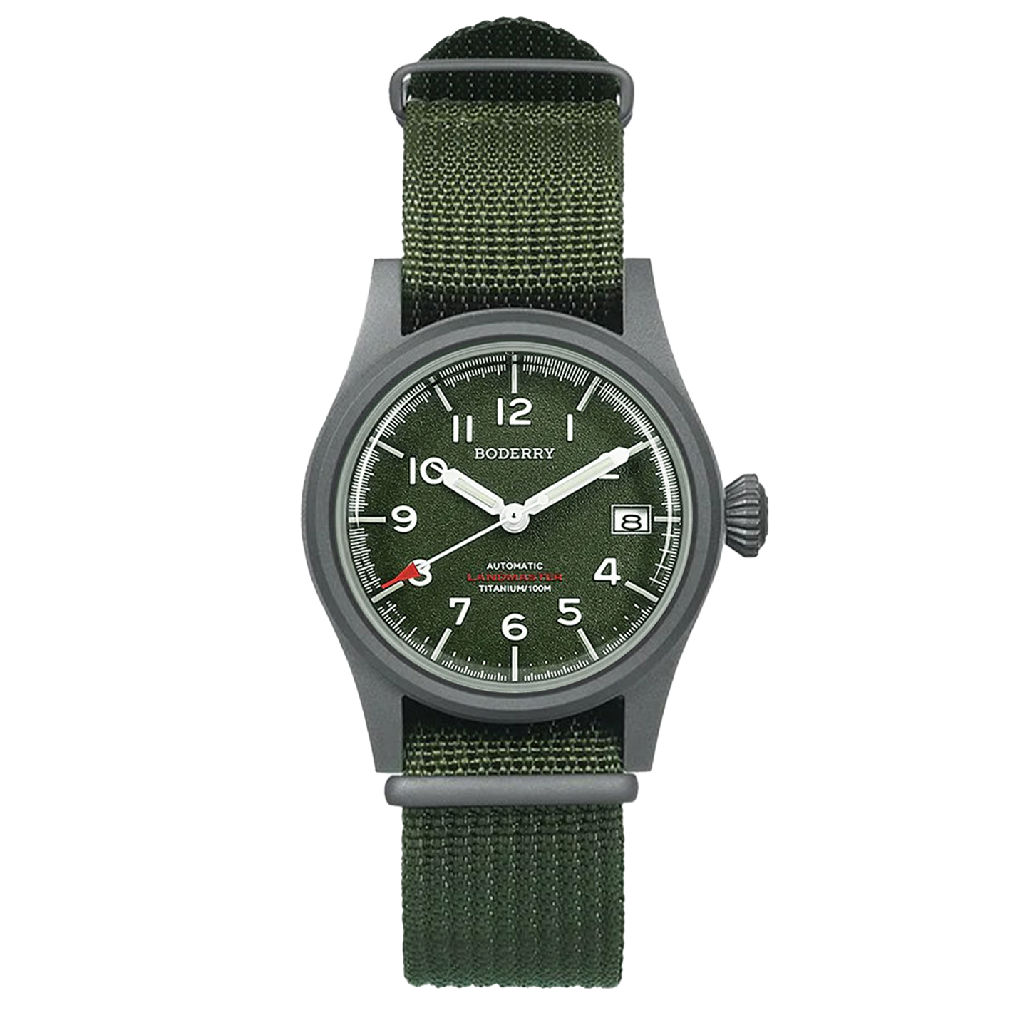 Boderry Landmaster A14T - 38mm - Zelena - Titanium